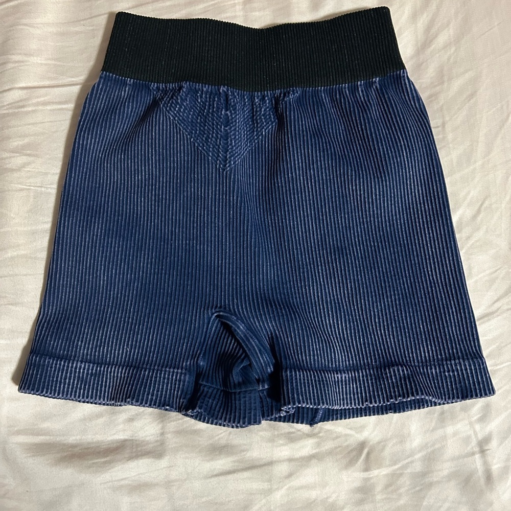 Free People Blue Free Prajna Short Size XS/S - Picture 2 of 3